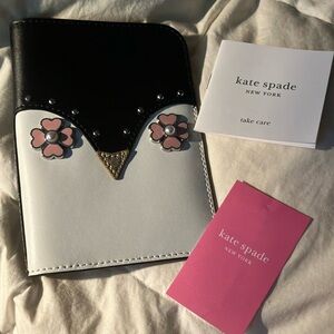 New💃Kate Spade Frosty Passport Case Holder Wallet